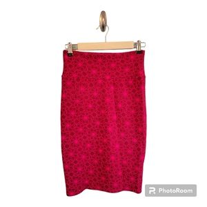LuLaRoe Pink Cassie Skirt
